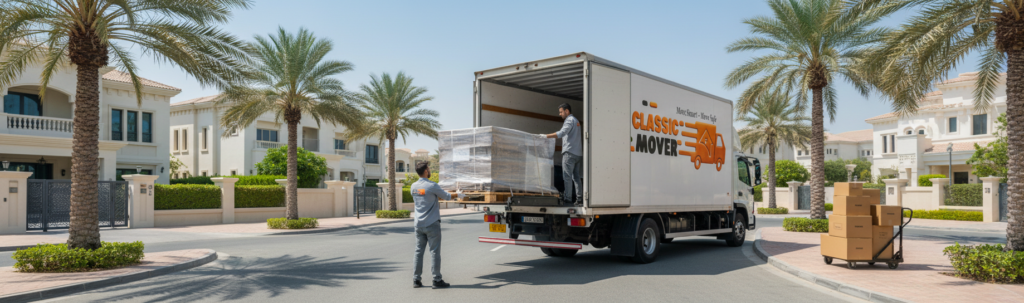 Top movers and packers in Emirates Hills providing fast, secure transportation with trained staff and modern moving trucks.